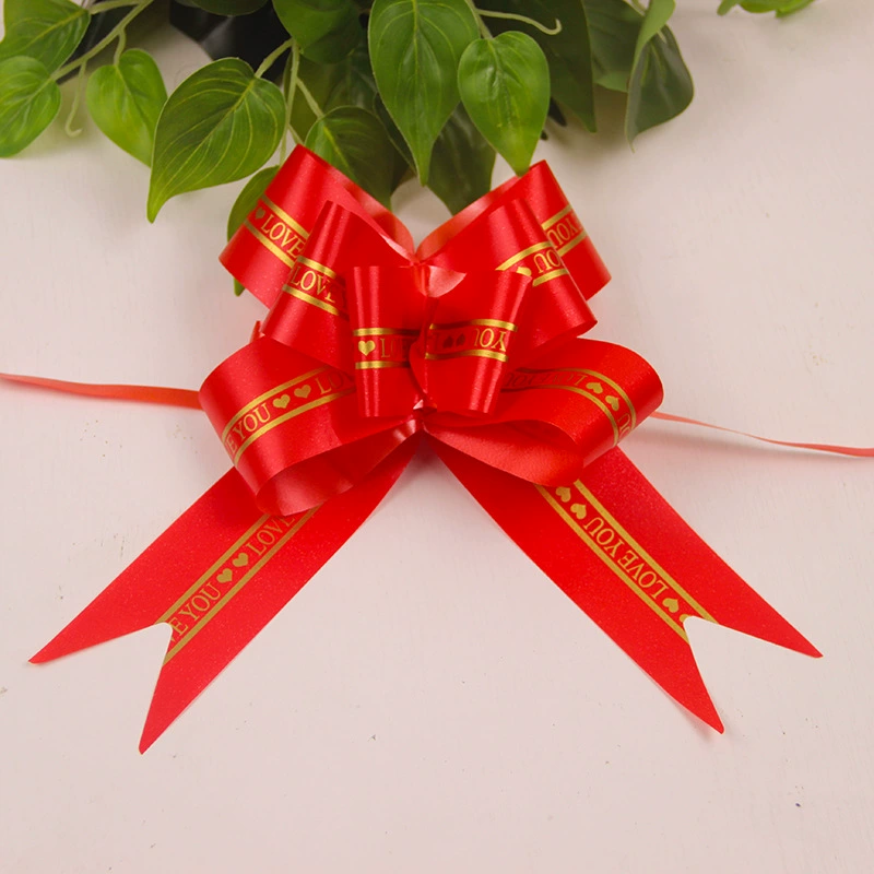 Свадебные праздничные принадлежности Цветок с ручным вырезом Украшение свадебного автомобиля Бант Подарочная упаковка Галстук Цветочная лента Лента для свадебной композиции