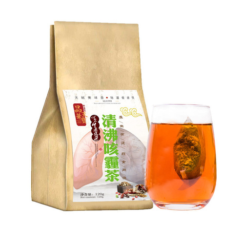 Fat Sea, Chrysanthemum, Luohan Fruit, Persimmon & Pear Herbal Tea—Non-Mist, Cough-Relieving, Air-Purifying Herbal Tea in Convenient Tea Bags, Offered as OEM/ODM Services