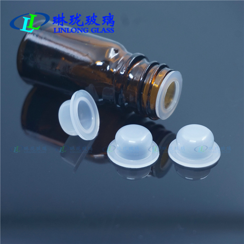 PP essential oil bottle inner plug 11mm semi-permeable non-porous inner plug concave plug essential oil bottle cap plug