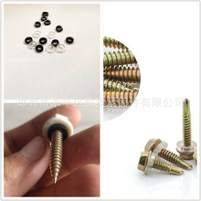 外六角鑽尾絲防水墊圈 25 5.5*35 木鑽螺釘 透明墊 牧場用螺絲