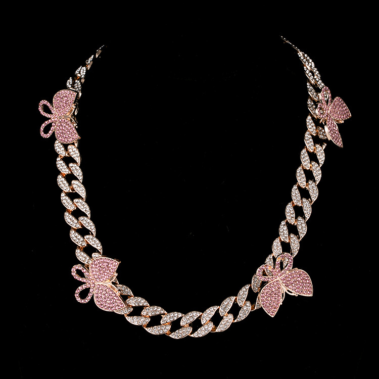 Collar de joyería, éxito de ventas en Amazon, con lazo europeo y americano, accesorio de estilo hip-hop. image 12