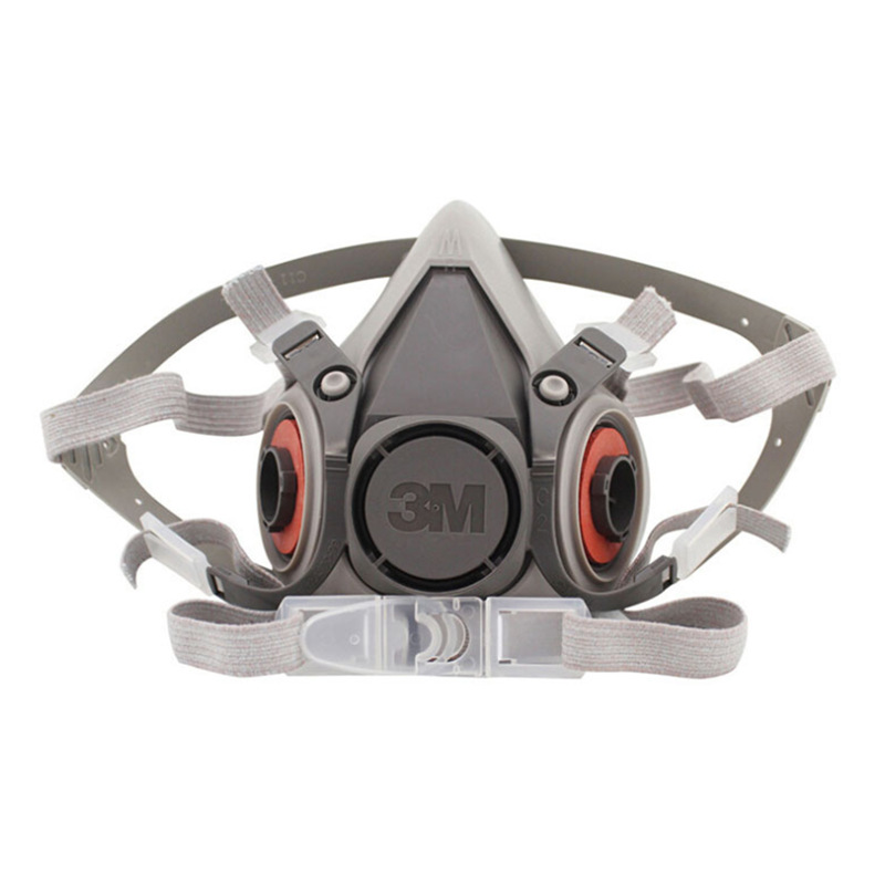 3M 6200 防毒面具喷漆防有机气体防异味防化工气体工业粉尘面罩