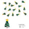 Christmas metal diamond for manicure, accessory, nail stickers for nails, sticker, suitable for import, 3D