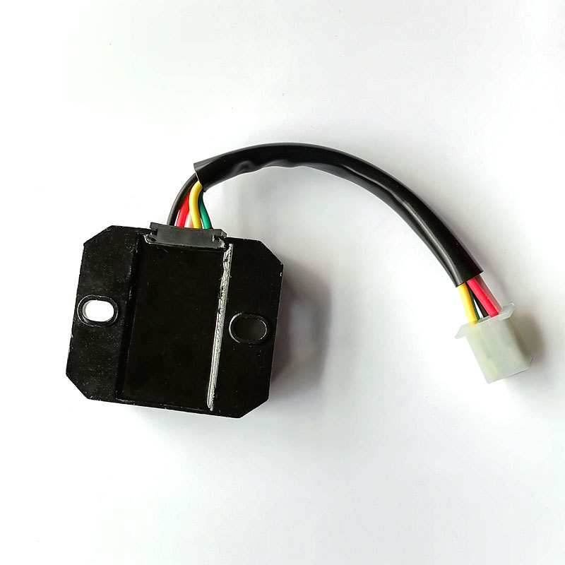Regulador de voltaje de motocicleta de 5 cables, apto para Honda CG125/150, cargador estabilizador