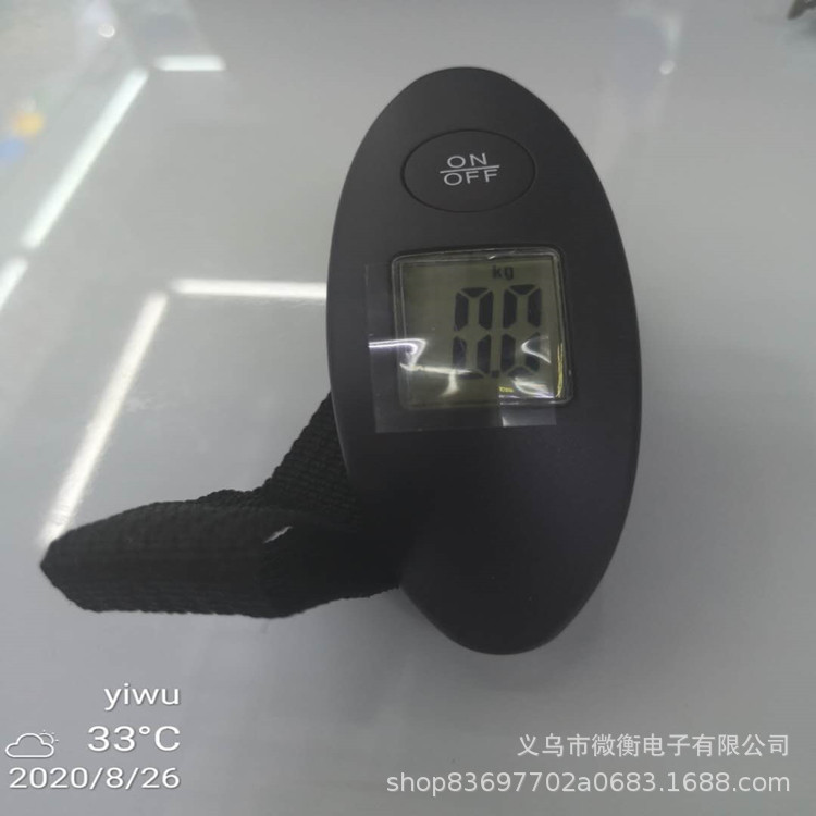 Escala electrónica portátil Escala de pesca portátil Escala electrónica portátil 40kg / 100g Escala cónica Hoja de burbuja