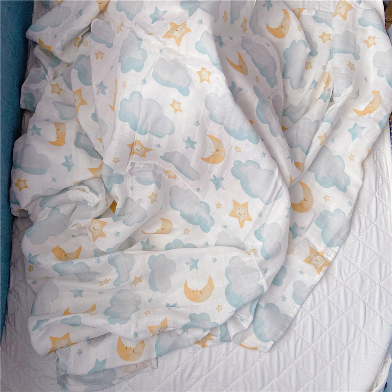 스타 문 4 층 담요 120*120cm