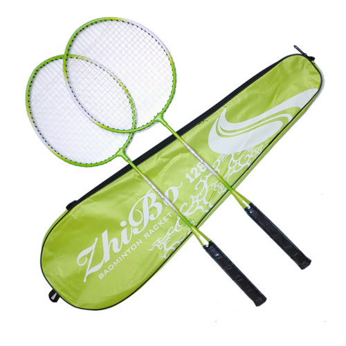 Zhibo Badminton Racket Two-piece split alloy badminton racket for beginners and students training racket factory direct sale 128