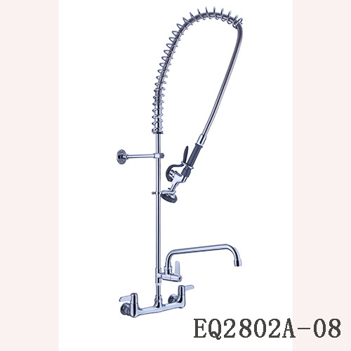 Grifo Extraíble de Cocina de Cobre para Agua Fría y Caliente