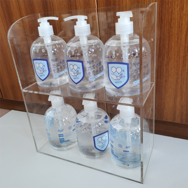 山东新款亚克力透明盒子化妆眼镜办公产品展示陈列架