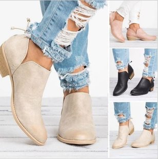 Autumn Winter ankle boot Women Big size Short boots Sh�ﶬ��