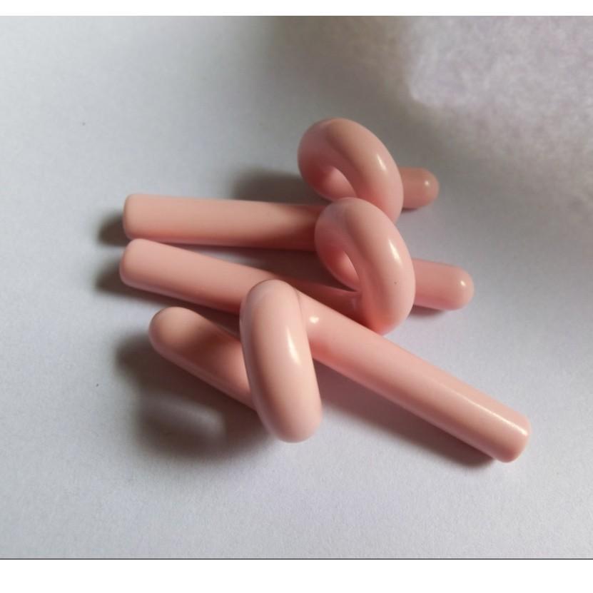 M6猪尾圈 祼铜线猪尾圈 6MM猪尾钩耐磨猪尾圈内孔4.8 猪尾钩导丝