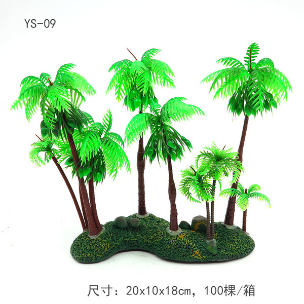 Micro -landscape landscape small coconut tree decoration…