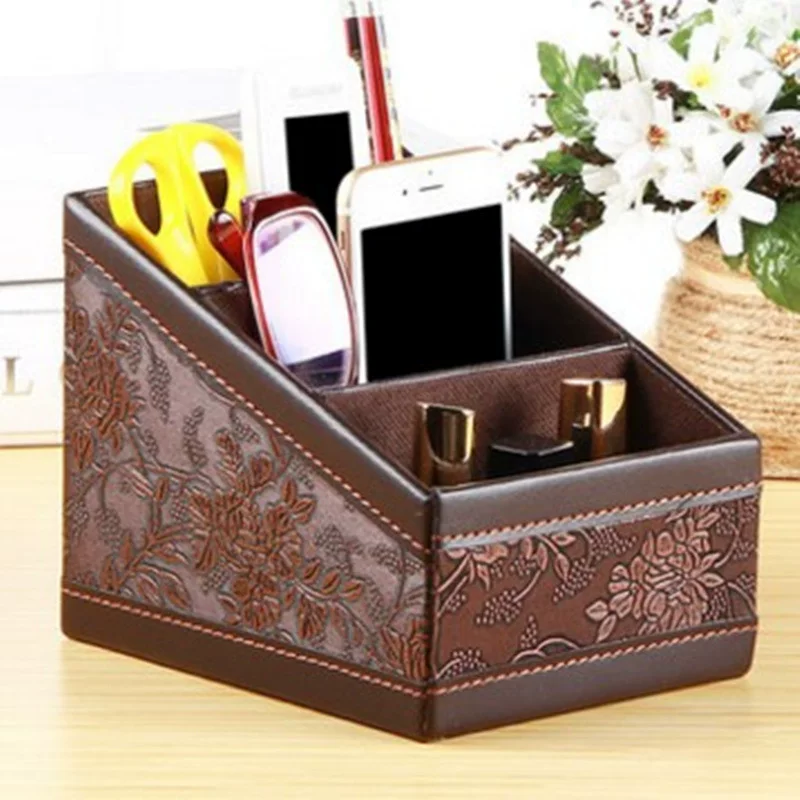 Table storage box, remote control, stationery, mobile phone, storage system