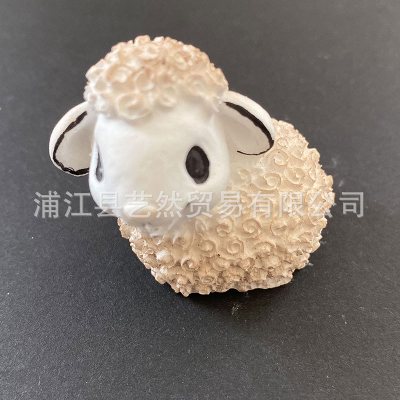 3D tridimensional lindo bebé ovejas molde de silicona dibujos animados jabón hecho a mano aceite esencial jabón molde cristal epoxi Decoración