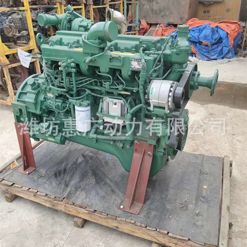 玉柴国三YC6L260-H300柴油机 志高潜孔钻机用191KW发动机