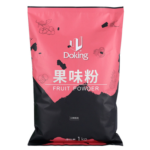 Dunhuang fruity powder milk tea shop special raw materials fruit powder instant milk tea powder bagged drink strawberry powder multi-flavor