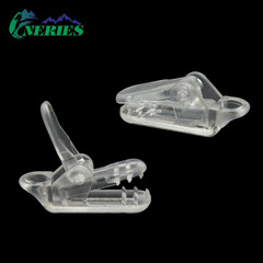 Outdoor camping tent canopy transparent crocodile clip tent windproof clip added pull point crocodile clip fixing accessories