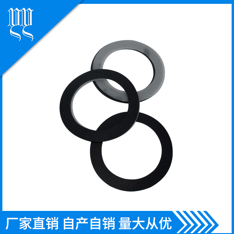 工厂模切透明硅胶垫黑白透明硅胶脚垫密封o形硅胶垫片硅胶垫