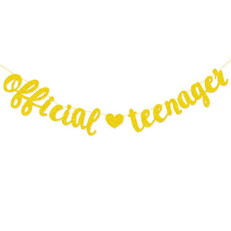 Europa y América del banquete de boda decoración cadena Fábrica de la bandera de La Boda Guirnalda Oficial adolescente Glitter Garland