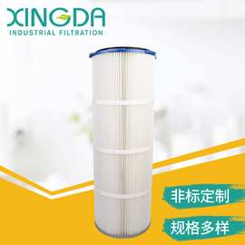 厂家供应前置除尘滤芯 口罩过滤器除尘滤筒 高炉引风机粉尘滤芯