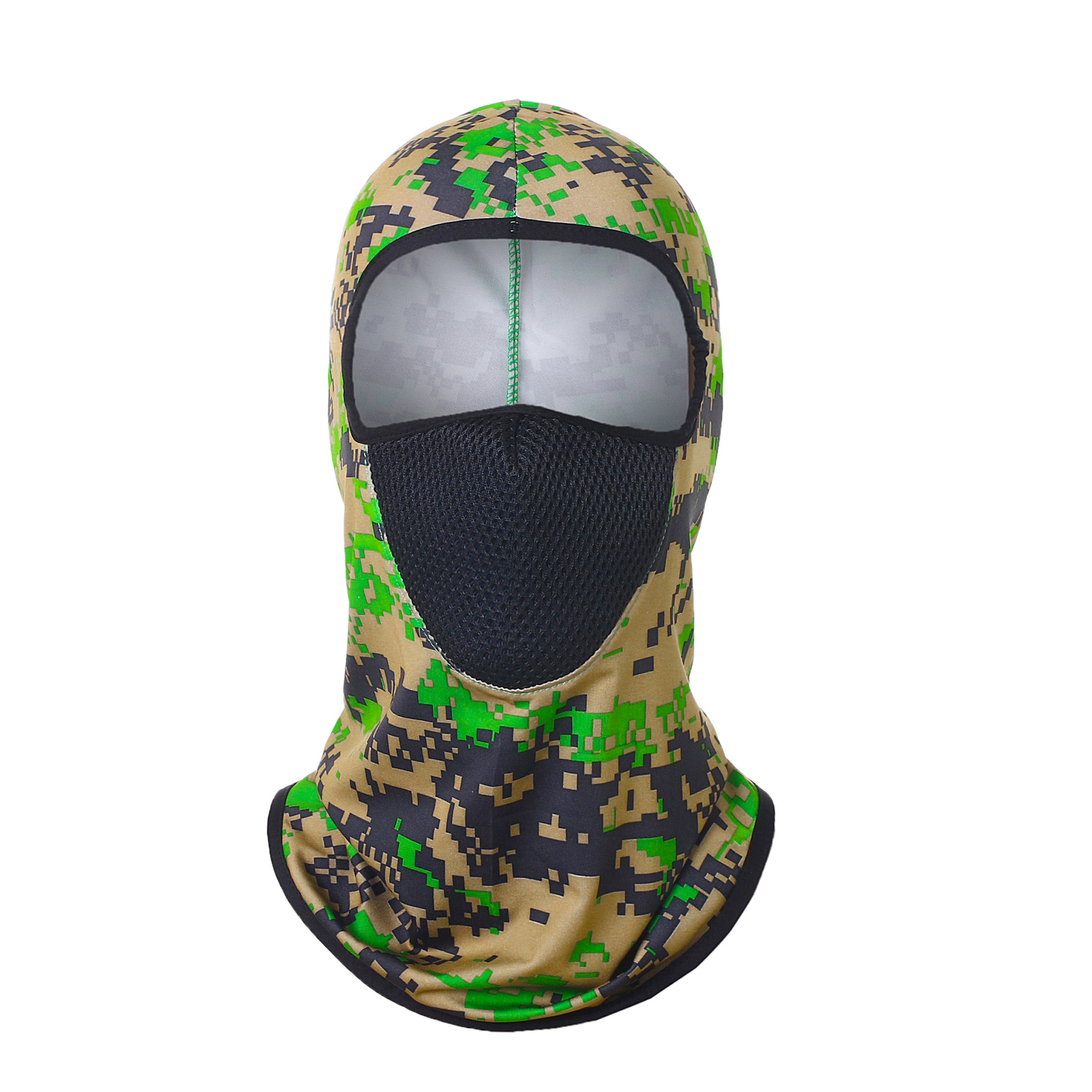 Travel scarf, windproof sports silk mask, sun protection, with neck protection