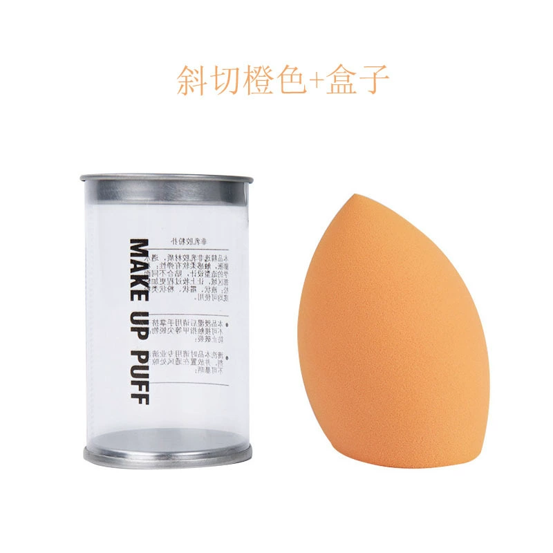 Губка для макияжа Beauty Egg, формы тыква/капля/ломаная, супермягкая, двойного назначения влажная или сухая, прозрачный флакон
