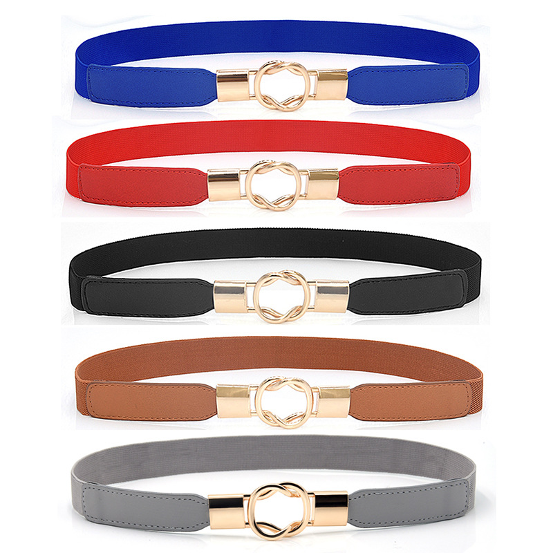 Fashionable universal elastic waist belt