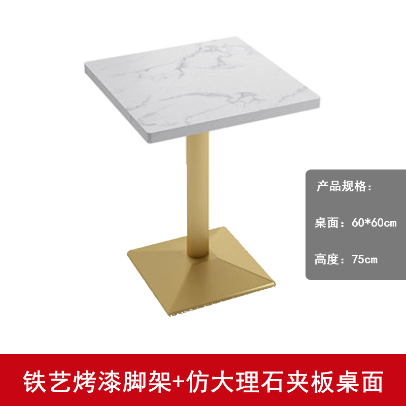 Mesa redonda de mármol para cafetería o restaurante, estilo moderno y elegante para negocio o showroom