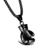 Boxing gloves, pendant, sports necklace for gym, accessory stainless steel, European style