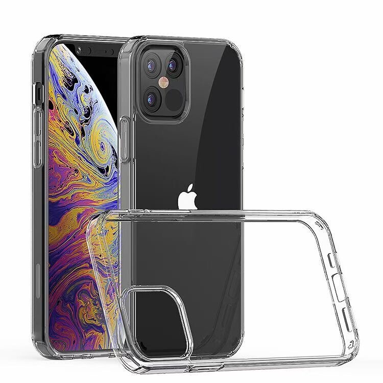 Transparent Acrylic Phone Case, High-Transparency Scratch-Resistant Hard Case, Two-In-One, Suitable for Apple 16 17 Huawei, Simple Full Coverage