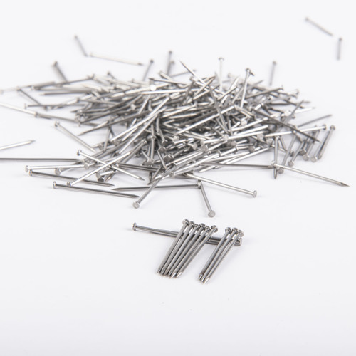 Stainless steel needle 304 non-standard steel nail positioning pin flat head rounded tip 1.0*25 softwood pin fixing needle