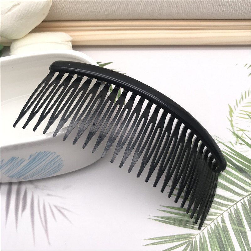 Venta caliente de plástico onda recta tablero de luz peine de pelo grande insertar peine un yuan tienda de suministro accesorios de cabeza de un yuan