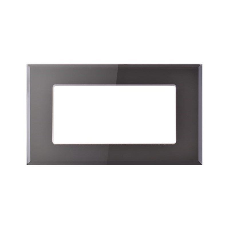 工厂全工序加工丝印黑色边框钢化玻璃屏幕触控面板耐热玻璃盖板