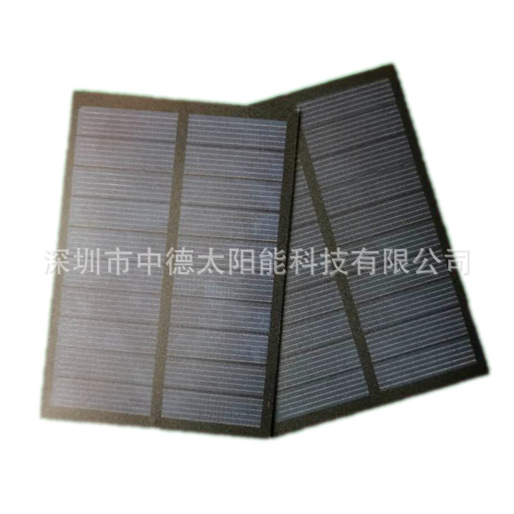 PET层压单晶多晶硅太阳能电池板 5V太阳能电池板 太阳能充电板