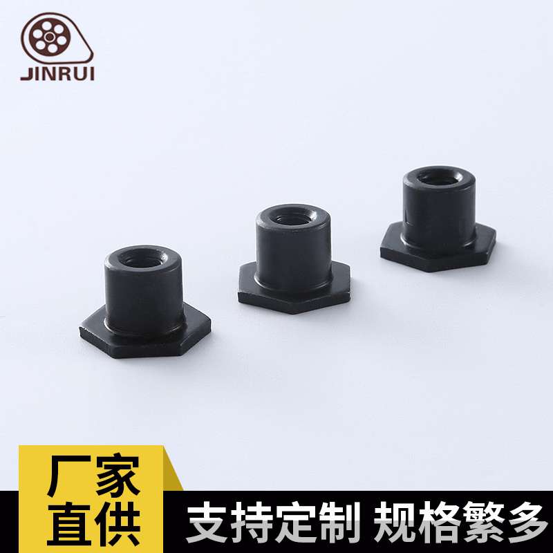 供应T帽 减震衬套 套管 通孔帽 六角管子螺母 紧固件非标螺母
