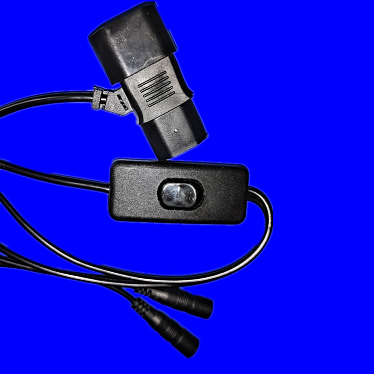 厂家专业定做电动车加热手套连接电源线耐寒零下20度，DC线电热