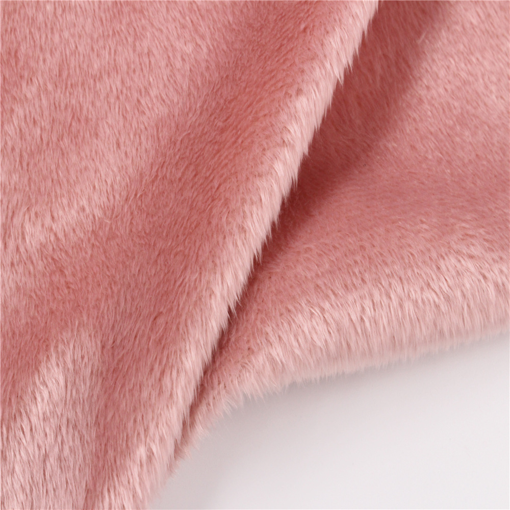 3毛高超柔 仿超 全涤拉毛布 内衬