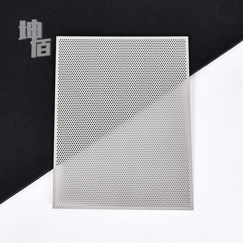 Высокоточный высокотемпературный фильтр из нержавеющей стали, сетка с прямоугольными круглыми отверстиями, тисненная сетка, доска с отверстиями для химической коррозии
