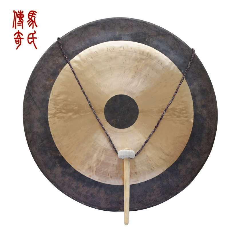 马氏传奇 Opening Gong, Festive Gong, Bronze Ringing Gong, Handmade Gong, 80cm Feng Shui Gong