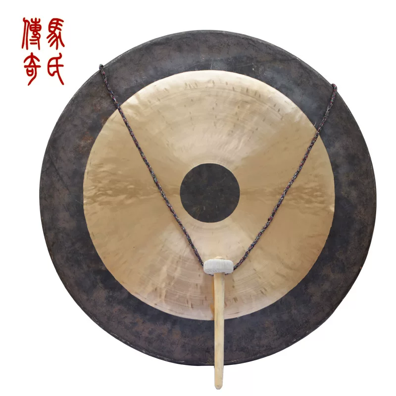 马氏传奇 Opening Gong, Festive Gong, Bronze Ringing Gong, Handmade Gong, 80cm Feng Shui Gong