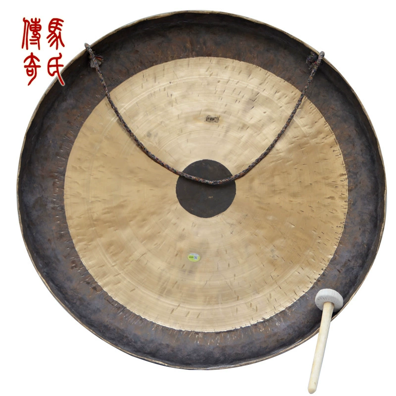 马氏传奇 Opening Gong, Festive Gong, Bronze Ringing Gong, Handmade Gong, 80cm Feng Shui Gong