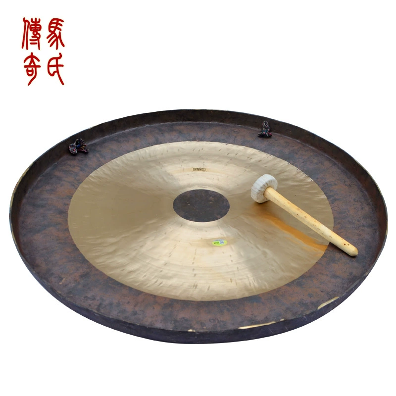 马氏传奇 Opening Gong, Festive Gong, Bronze Ringing Gong, Handmade Gong, 80cm Feng Shui Gong
