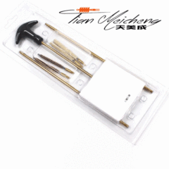 廠家直供槍刷套裝 .22.177槍管清潔工具 磷銅刷棉刷槍管刷組合