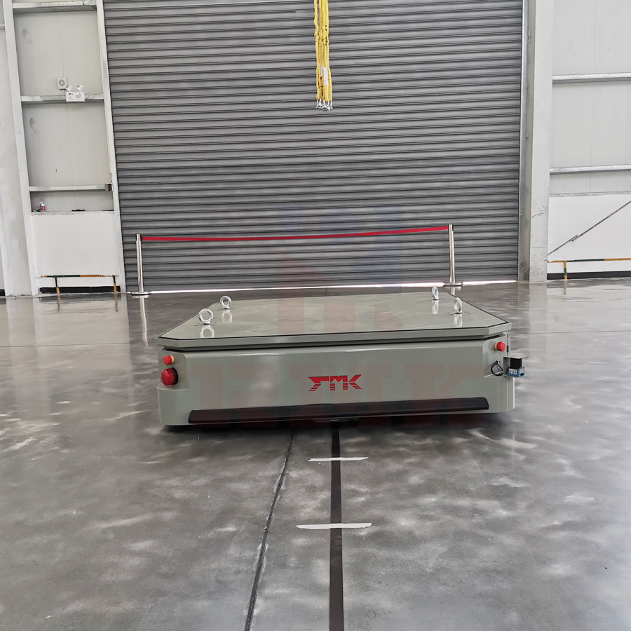 智能避障电动平板车  机械搬运工具车 无人搬运过跨车