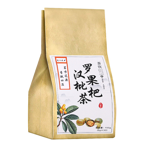 Mingfang Huayuan Luo Han Guo Loquat Tea Moisturizing Camellia Herbal Fruit Tea Combination Tea Bag Tea Independently Packaged
