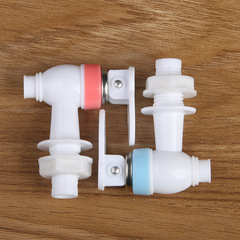 Water faucet of direct drinking water machine, cold and hot water outlet, side accessories of water purifier, household pure water machine valve red and blue model