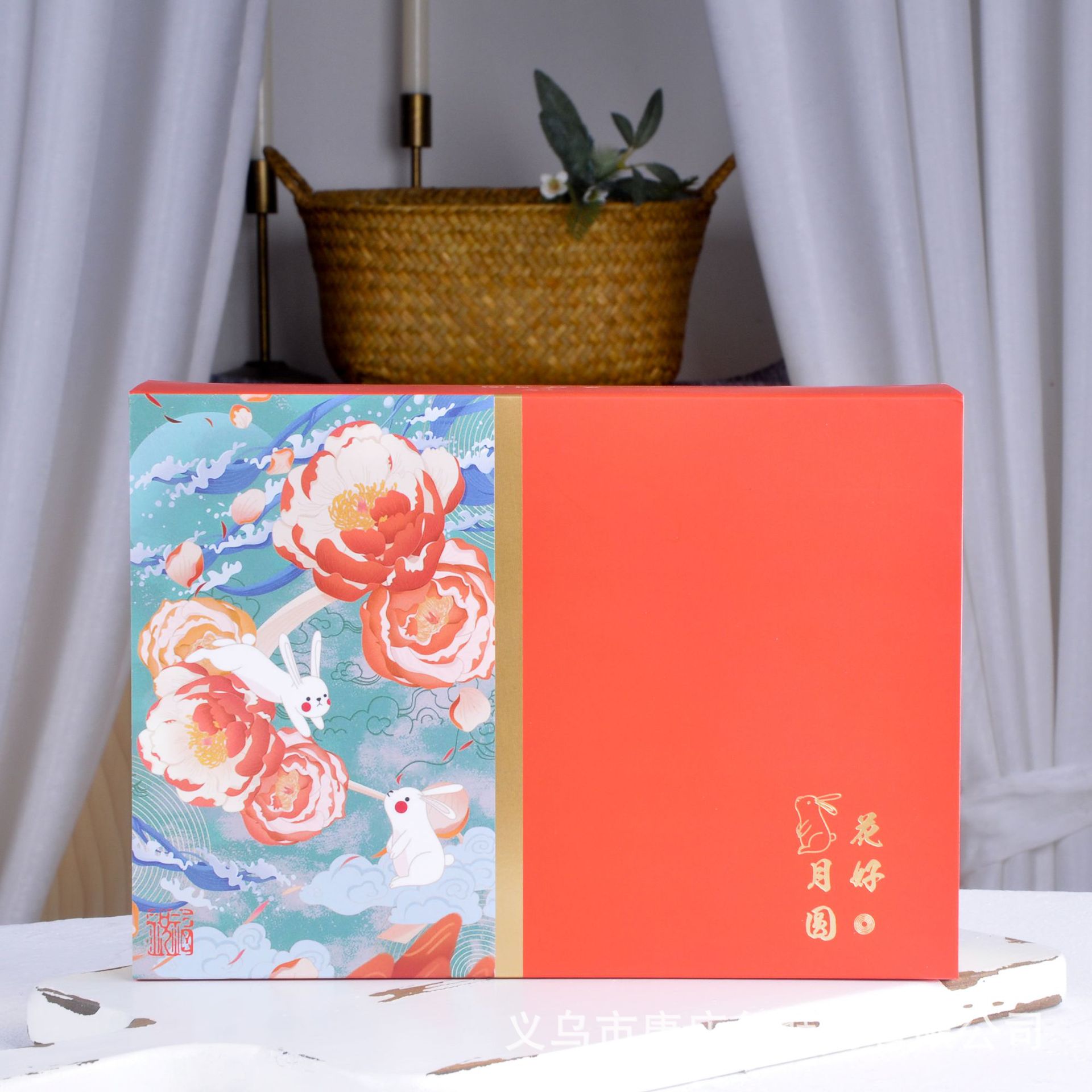 中秋月饼礼盒 6粒月饼盒子中秋礼盒 6粒星空流心蛋黄酥盒