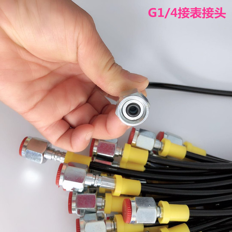 厂家直销HF系列测压软管总成各种形式接头齐全测压软管加配套接头