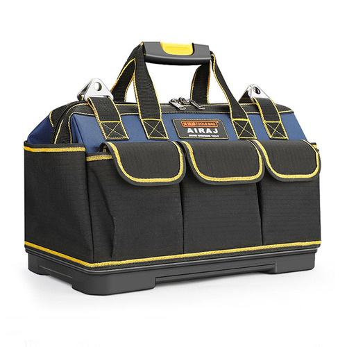 Erayze Multifunctional Tool Kit Thick Water and Electricity Worker Canvas Hardware Tool Bag Electrician Bag Woodworking Storage Bag