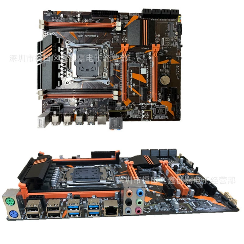 Новая материнская плата X99 компьютер 2011-V3 держатель DDR3 память поддерживает V3CPU супер X79 E5-2680v2